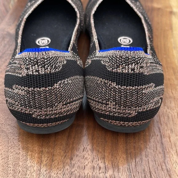 Rothy’s Metallic flat SZ 6.5 - Picture 3 of 6